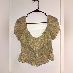 Forever 21 Floral Blouse